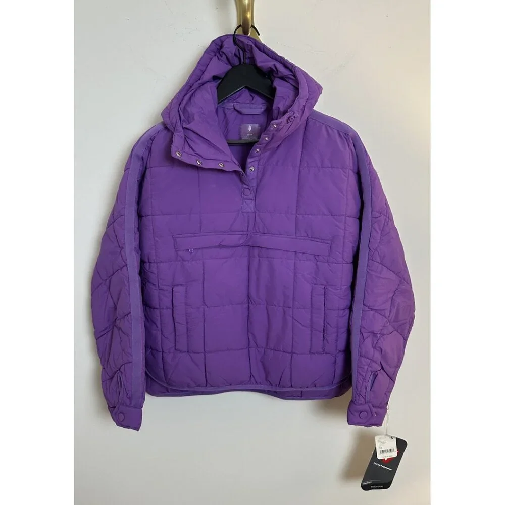 FP Movement by Free People Vibrant Purple Puffer Jacket - Picture 3 of 8